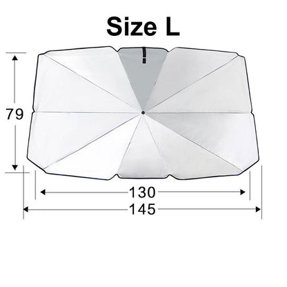 Foldable Car Windshield Sunshade UV Heat Block Umbrella