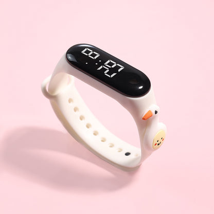 LED Electronic Watch Student Cute Doll Luminous