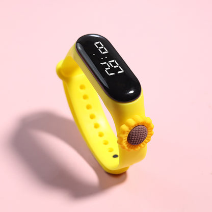 LED Electronic Watch Student Cute Doll Luminous